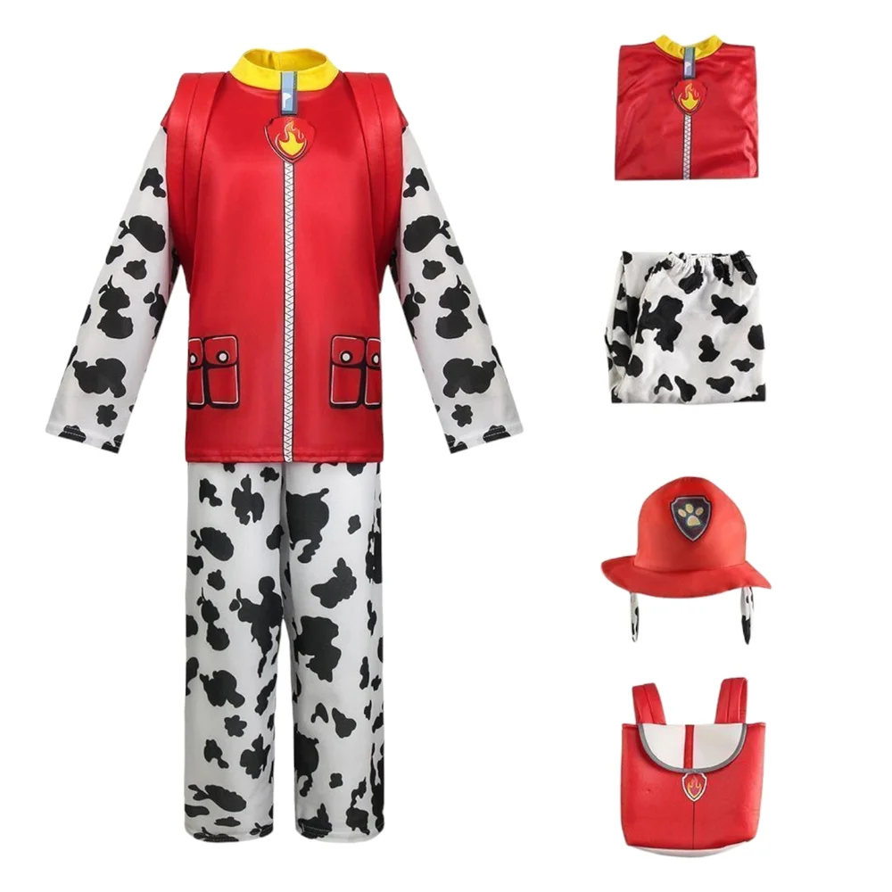 Marshall Dalmatian Paw Patrol Toddler Halloween Costume Boys / Girls Sizes 4T 5T